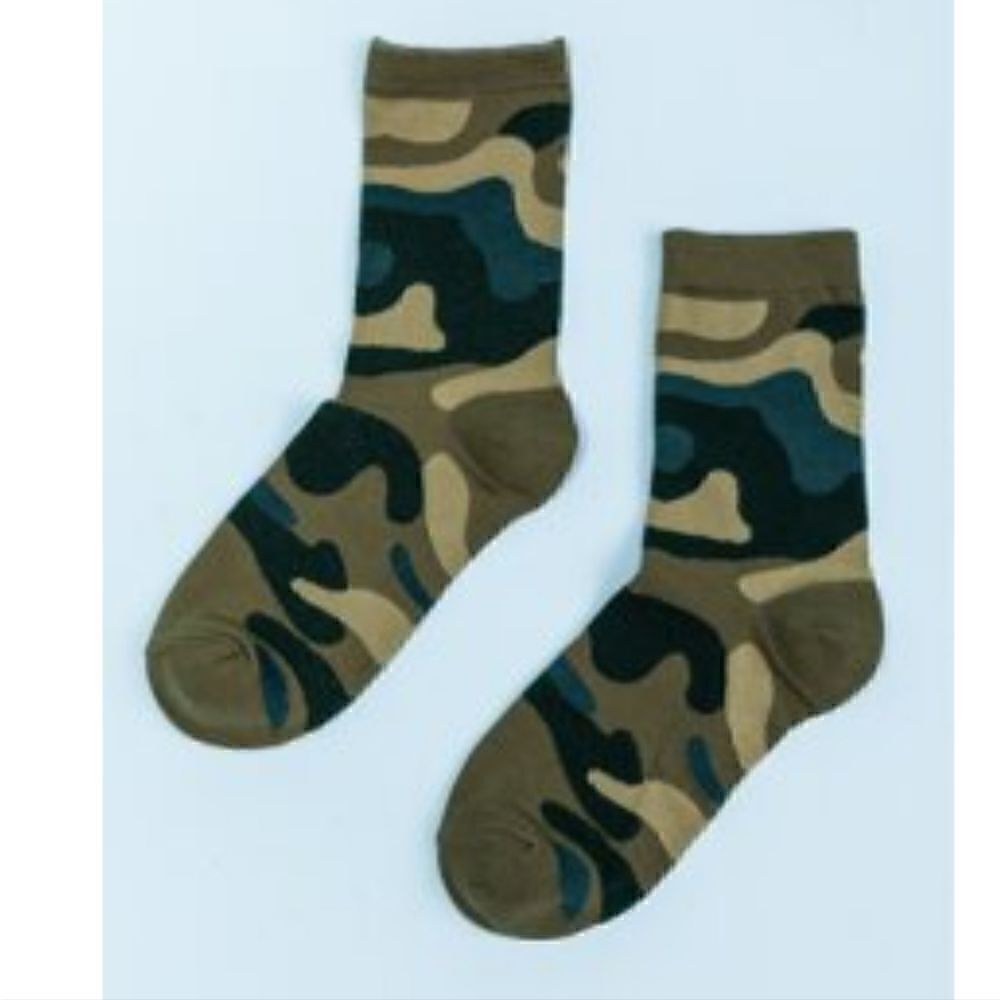 Shein Camo pattern socks one size NWT